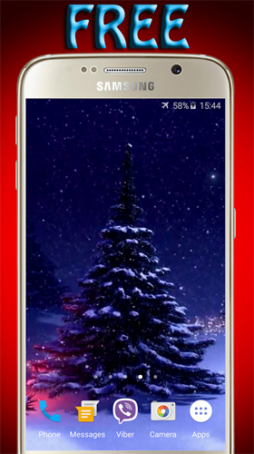 Download Christmas tree by Pro LWP free Holidays livewallpaper for Android phone and tablet.