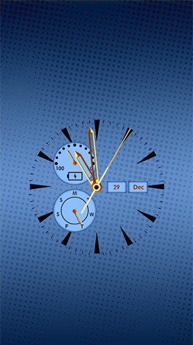 Download Clock: real time free With clock livewallpaper for Android phone and tablet.