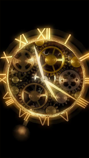 Download livewallpaper Clock Work for Android.