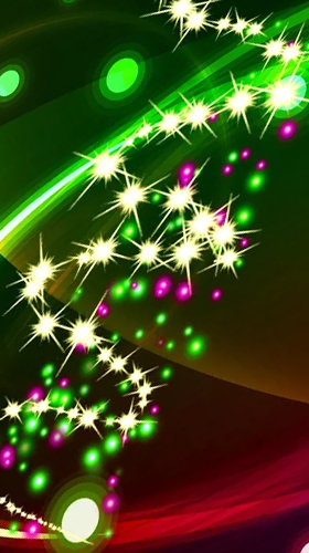 Download livewallpaper Colorful magic for Android.