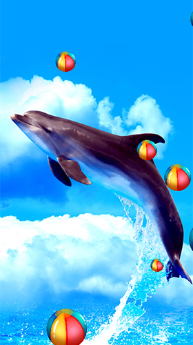 Download livewallpaper Dolphins by Latest Live Wallpapers for Android.