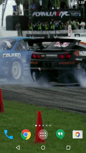 Download Drift free Auto livewallpaper for Android phone and tablet.