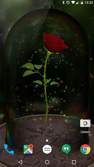 Download livewallpaper Enchanted Rose for Android.