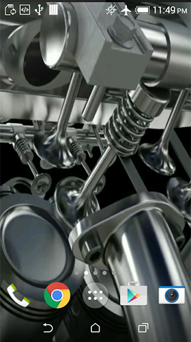 Download Engine V8 3D free Auto livewallpaper for Android phone and tablet.