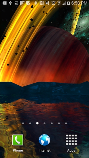 Download livewallpaper Far Galaxy for Android.