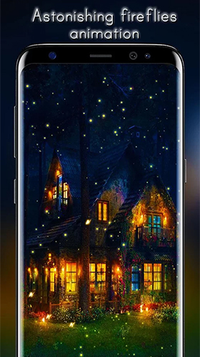 Download livewallpaper Fireflies by Live Wallpapers HD for Android.