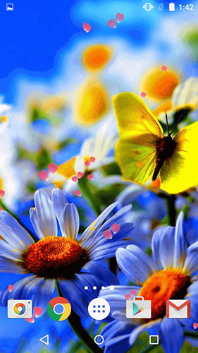 Download livewallpaper Flowers by Phoenix Live Wallpapers for Android.