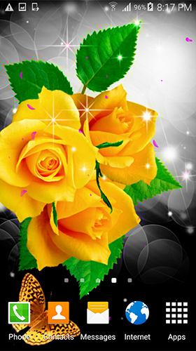 Download livewallpaper Flowers by villeHugh for Android.