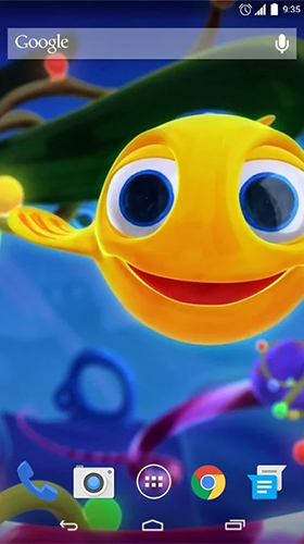 Download Funny little fish free Cartoon livewallpaper for Android phone and tablet.
