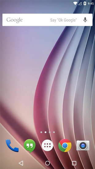 Download livewallpaper Galaxy Edge for Android.