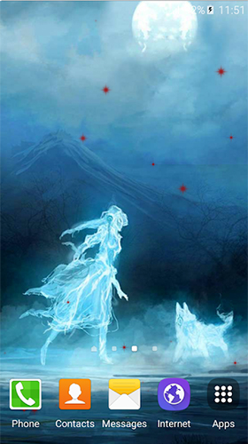 Download Ghosts free Fantasy livewallpaper for Android phone and tablet.
