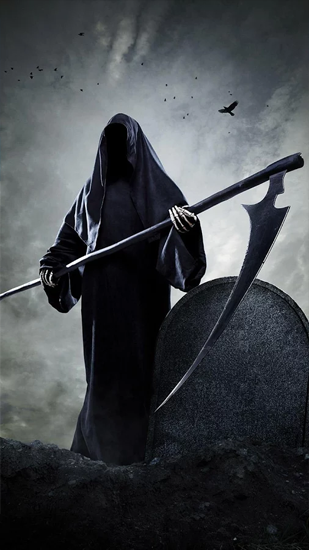 Download livewallpaper Grim Reaper for Android.