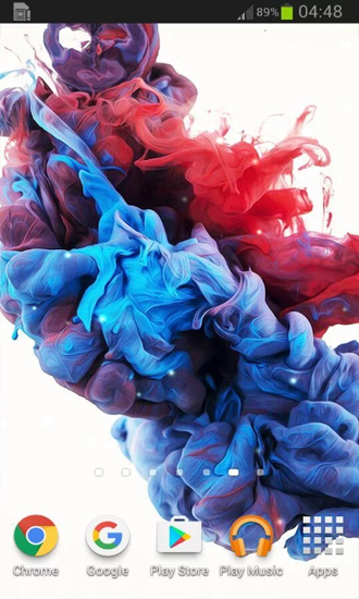 Download livewallpaper Inks in Water for Android.