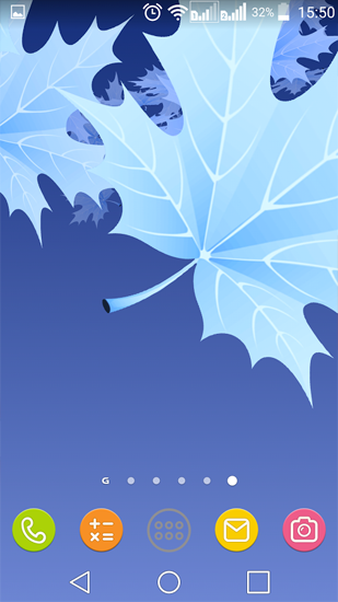 Download livewallpaper Maple Leaves for Android.