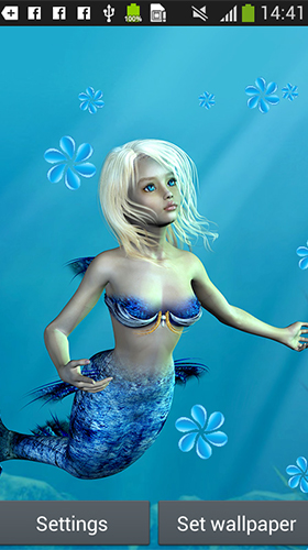 Download Mermaid by Latest Live Wallpapers free Girls livewallpaper for Android phone and tablet.