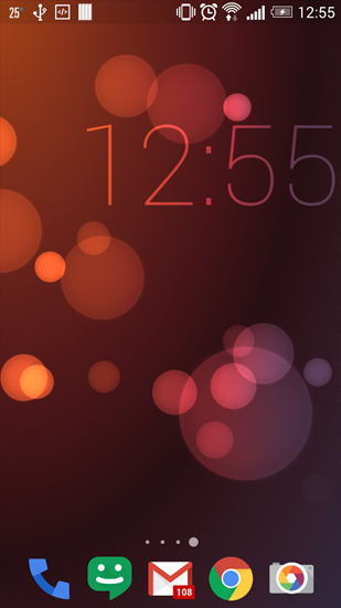 Download livewallpaper Music Visualizer for Android.