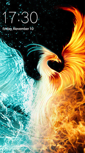 Download livewallpaper Phoenix by Niceforapps for Android.