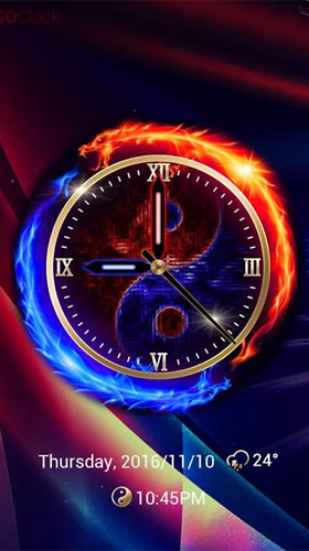 Download Power go сlock free With clock livewallpaper for Android phone and tablet.