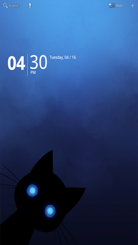 Download livewallpaper Sneaky Cat for Android.