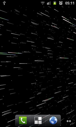 Download livewallpaper Starfield 2 3D for Android.