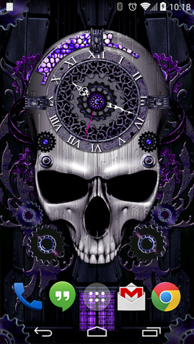 Download Steampunk Clock free With clock livewallpaper for Android phone and tablet.