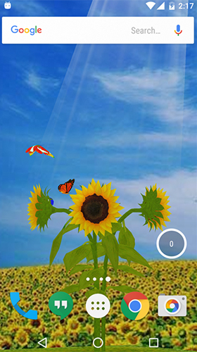 Download Sunflower 3D free Flowers livewallpaper for Android phone and tablet.