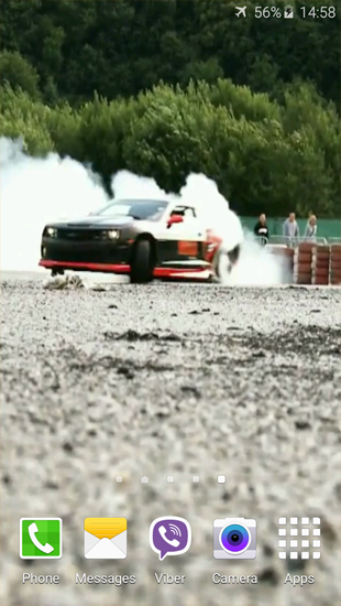Download livewallpaper Super Drift for Android.