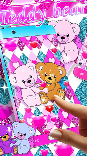 Download Teddy bear by High quality live wallpapers free Cartoon livewallpaper for Android phone and tablet.