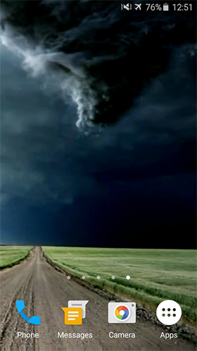 Download Tornado by Video Themes Pro free Landscape livewallpaper for Android phone and tablet.