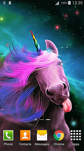 Download Unicorn by Cute Live Wallpapers And Backgrounds free Fantasy livewallpaper for Android phone and tablet.