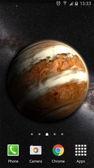 Download Venus free Space livewallpaper for Android phone and tablet.