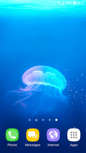 Download livewallpaper Wallpaper S8 for Android.