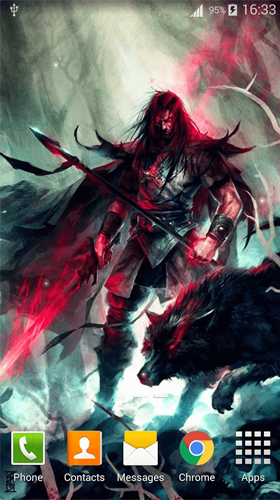 Download Warrior free Fantasy livewallpaper for Android phone and tablet.