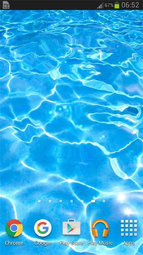 Download livewallpaper Water ripple for Android.