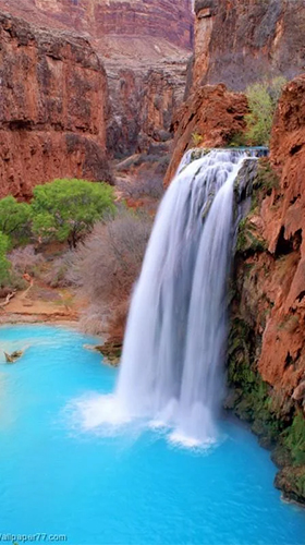 Download Waterfall by Red Stonz free Landscape livewallpaper for Android phone and tablet.