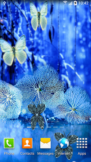 Download Abstract butterflies free Landscape livewallpaper for Android phone and tablet.