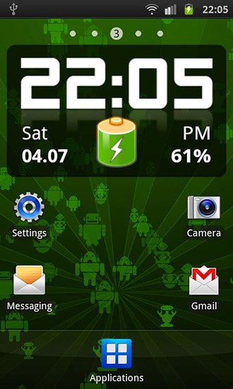 Download livewallpaper Androids! for Android.