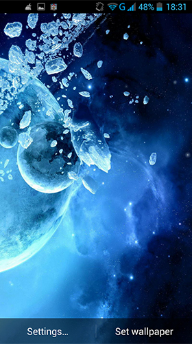 Asteroids by LWP World apk - free download.