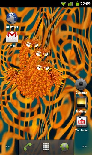 Download livewallpaper Bestiary for Android.