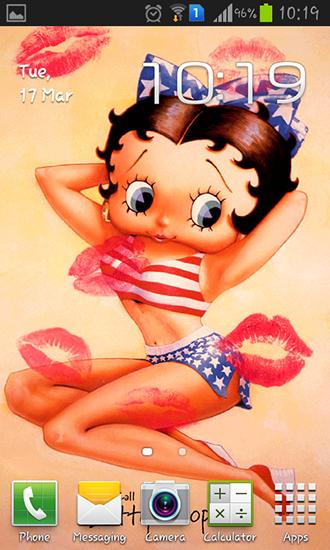 Download Betty Boop free livewallpaper for Android A.n.d.r.o.i.d. .5...0. .a.n.d. .m.o.r.e phone and tablet.