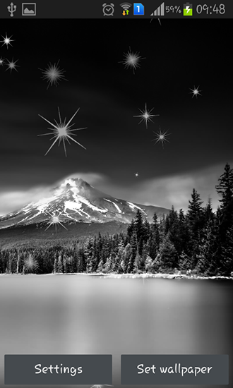 Download Black and white free Landscape livewallpaper for Android phone and tablet.