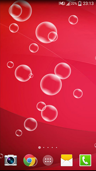 Download livewallpaper Bubble pop for Android.
