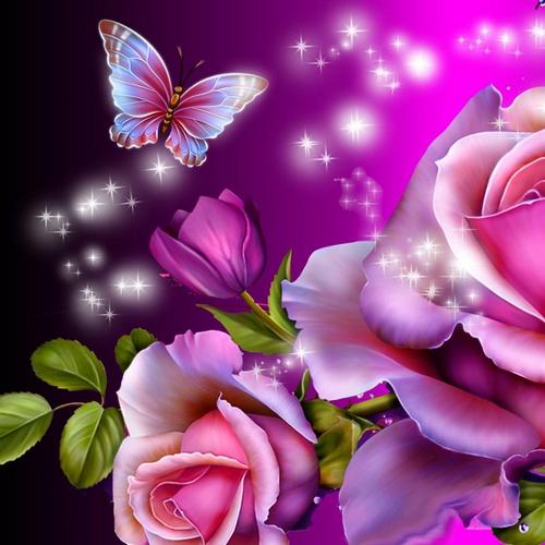 Download Butterfly magic 3D free Flowers livewallpaper for Android phone and tablet.