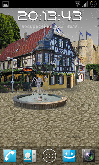 Download Castle square free livewallpaper for Android phone and tablet.