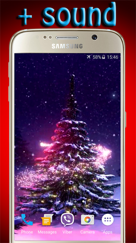 Christmas tree by Pro LWP apk - free download.