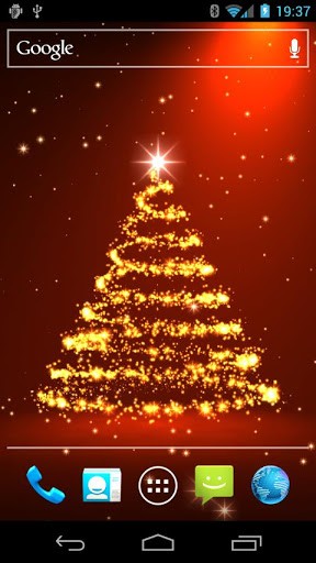 Download livewallpaper Christmas for Android.