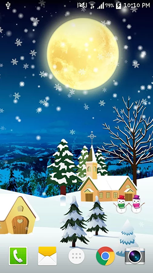 Download Christmas by Live wallpaper hd free Holidays livewallpaper for Android phone and tablet.