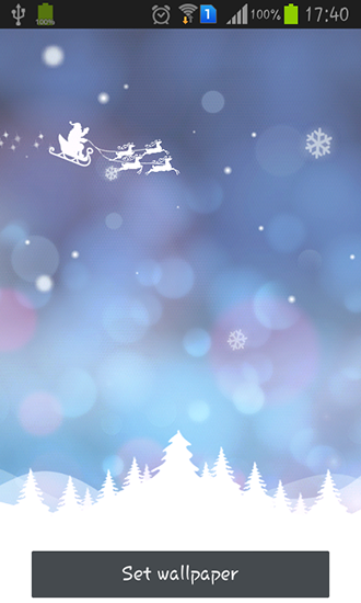 Download livewallpaper Christmas dream for Android.