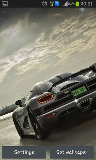 Download Cool cars free livewallpaper for Android 4.0.1 phone and tablet.