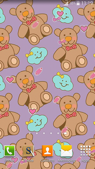Download Cute patterns free Interactive livewallpaper for Android phone and tablet.